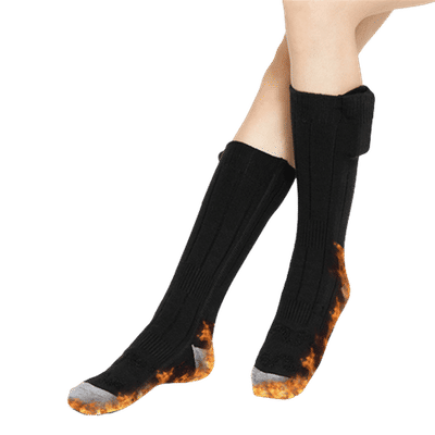 Batteriuppvärmda strumpor 2200 mAh Black