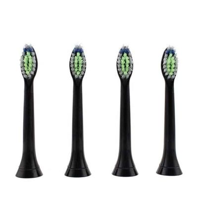 Udskiftningsbørstehoveder 4-pak Black Philips HX6064