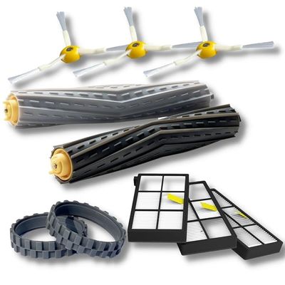 Sett til Roomba, børster filterhjul dekk 10 reservedeler