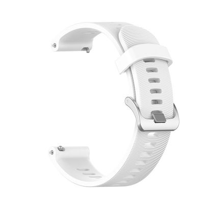 Urrem til Garmin Forerunner 245 Silikone White Garmin Forerunner 245 20 mm