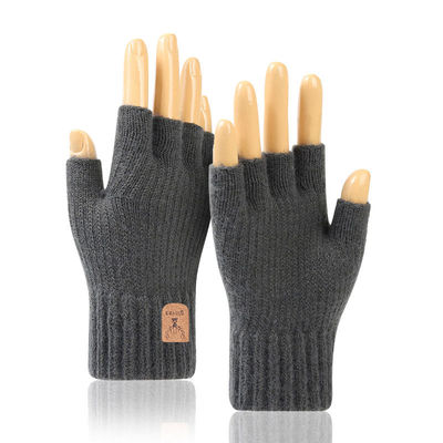 Puolikäsineet sormettomat käsineet DarkGrey