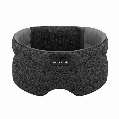 Bluetooth pannband/sovmask Sovhörlurar Black