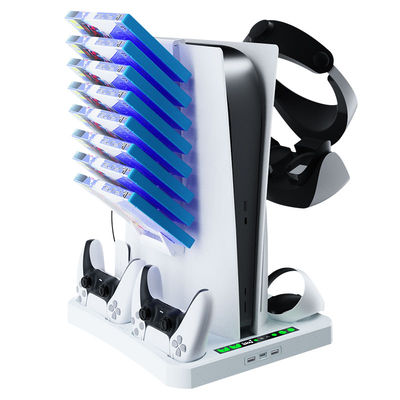 PS VR2 & PS5 ladestasjon med kjølevifter White