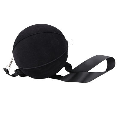 Oppustelig golfswingøvelsesbold Black