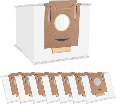 Støvsugerposer 8-pak Ecovacs DEEBOT OZMO T8/T8 AIVI/T8 MAX/N8 Pro/N8 Pro Plus, Yeedi Vac/Yeedi Vac MAX