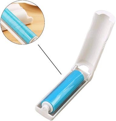 Vikbar tvättbar hårborttagare för luddrulle Blue