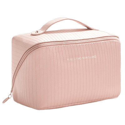 Rummelig toilet-/sminketaske Pink