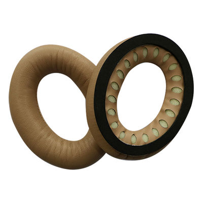 1 par fåreskindshovedtelefon erstatningsørepuder med puder til BOSE QC35 Khaki