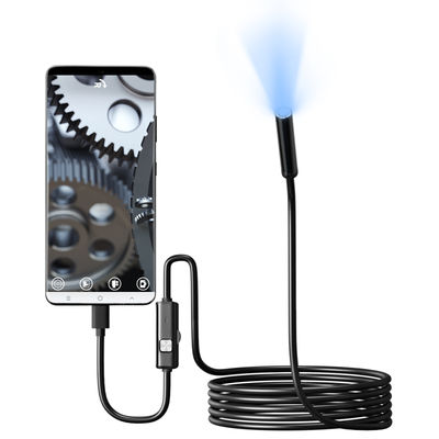 C-tyypin endoskooppi IP67 vedenpitävä Android Windows -laitteille Black 5m