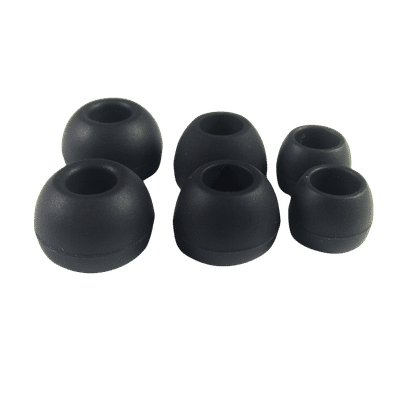 Erstatningsøreplugger i silikon til AirPods Pro Black