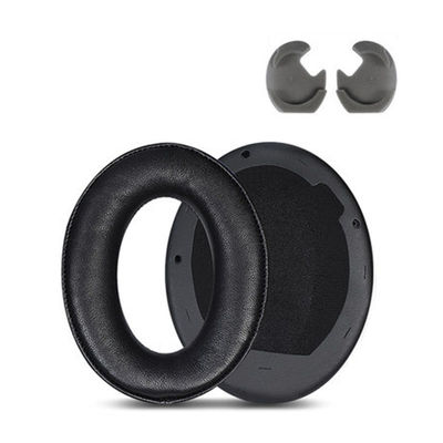 Ersättande Öronkuddar med Extra Vaddering för Sony WH-1000XM4 Black