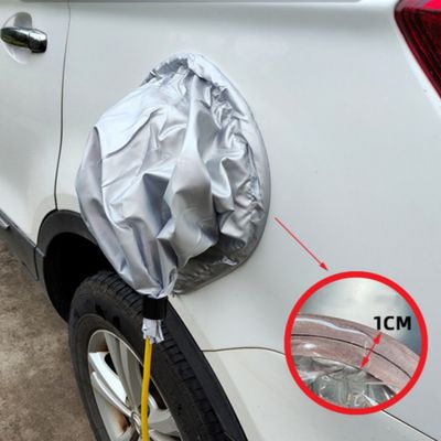 Magnetiskt vattentätt skydd för ladduttag på elbil