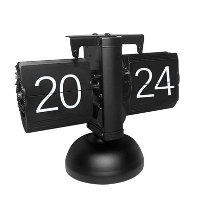 Automatisk Flip Klocka Vintage Black