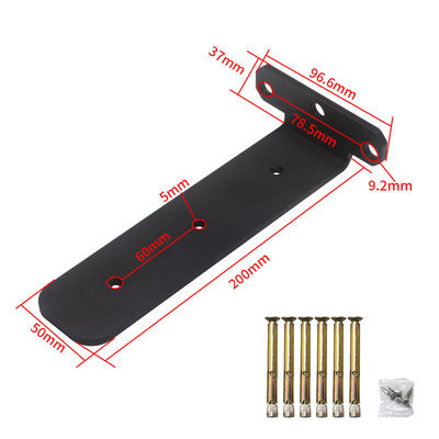 Diskrete hylleknekter Black L