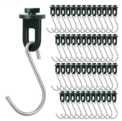 Växthusklämmor med S-Krokar, 50-pack