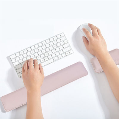 Ergonomisk tastatur og mus med håndleddsstøtte SilverGrey
