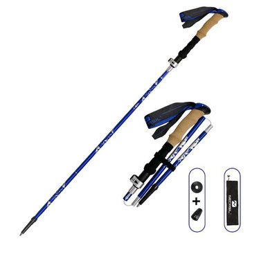 Korkkikokoontaitettava kävelykeppi DarkBlue