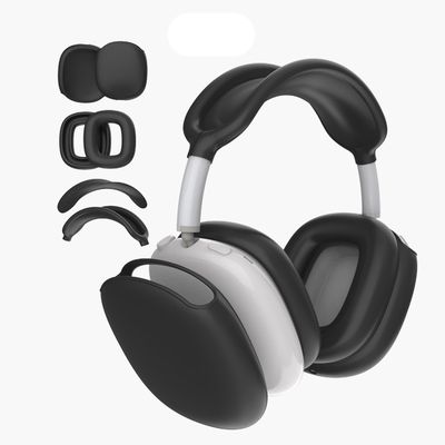 4-delat Skyddsfodral i Silikon för AirPods Max Black