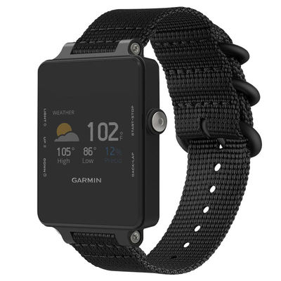 Nylon klokkerem til Garmin Vivoactive Acetate Black