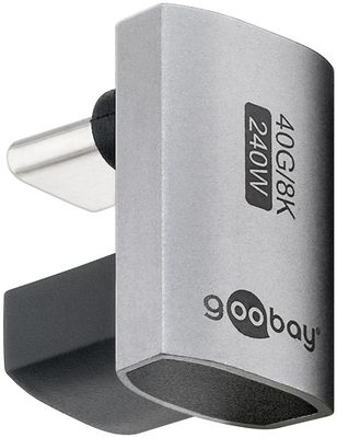 USB-C™-adapter 180° U-formet, USB4™