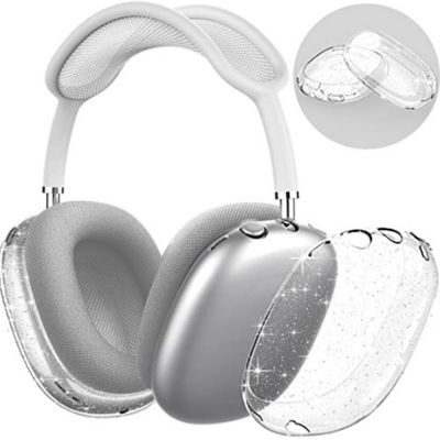 Glittrande Transparent TPU-Fodral för AirPods Max
