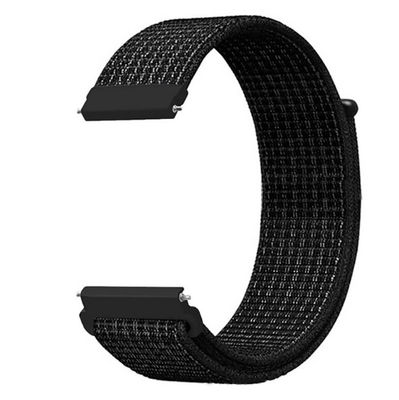 Klokkereim til Samsung Watch 4/5/6 og Huawei GT4 Black 22 mm
