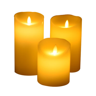 LED-stearinlys med flimrende flamme (jevn bevegelse) M