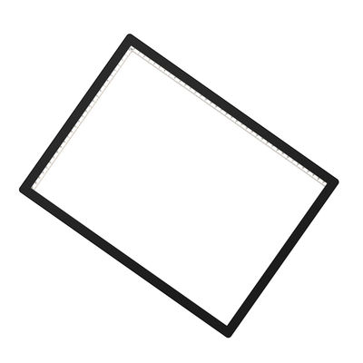 A4 LED-ljusdyna med justerbar ljusstyrka och Type-C-kabel Black