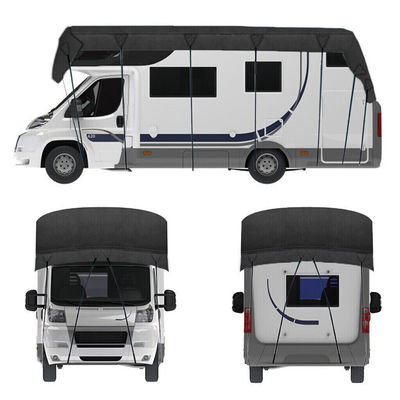Svart bobiltrekk, 210D Oxford-stoff M