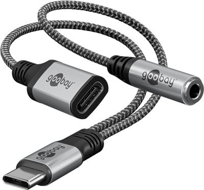 Adapter USB-C™ til USB-C™ og jackstik, 3,5 mm AUX