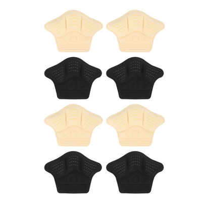 Hælbeskyttere for sko, 4 par tykke hælputer 6 mm