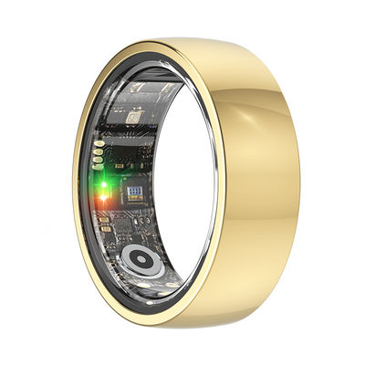 Smart Ring R1000 – Søvnmonitor, Bluetooth 5.0, Blood Oxygen Monitor Gold 13