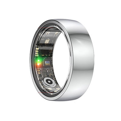 Smart Ring R1000 – Søvnmonitor, Bluetooth 5.0, Blood Oxygen Monitor Silver 10