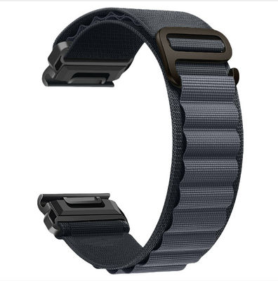 Klokkereim for Garmin Fenix 8/8S/6/6X/7/7X/Pro/Tactix DarkGrey 22 mm