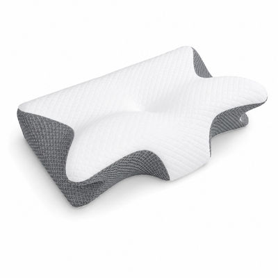 Memory Foam Nackkudde – Ortopedisk & Andningsbar Fjärilskudde