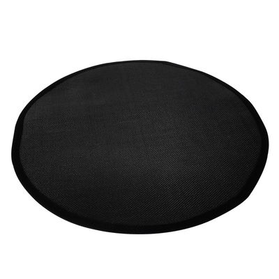 Branngroppematte - 36 tommer rund (91 cm) - Svart