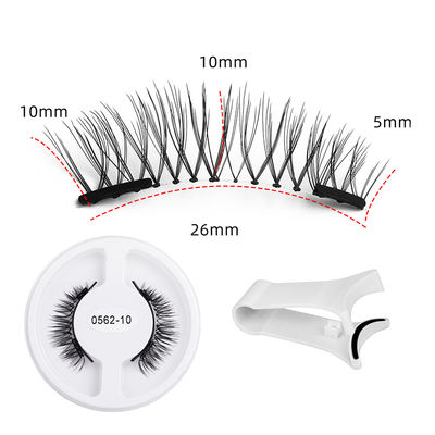 Magnetiska ögonfransar med V-formad applikator och kvantmagneter Model 2