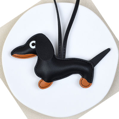 Mäyräkoira-avainnipun laukkuriipus Black