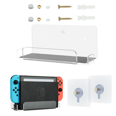 Väggfäste för Nintendo Switch-konsol - Klar akryl