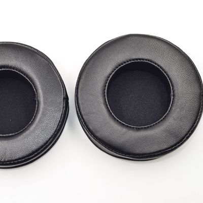 Udskiftning Ørepuder til JBL E50BT, Bløde Fåreskinds Ørepolstring til JBL S500 S700 Hovedtelefoner (2 stk, Sort)