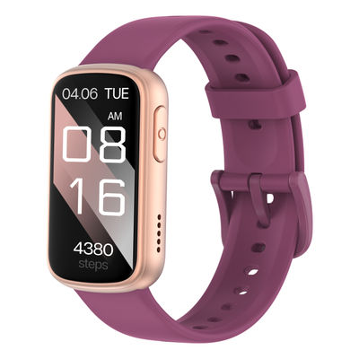 Smartwatch med EKG, puls- og blodtryksmåler, søvnmonitor, skridttæller Champagne