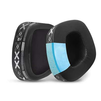 Kølende udskiftningsørepuder til Corsair VOID PRO ELITE hovedtelefoner (sort, 2-pak)