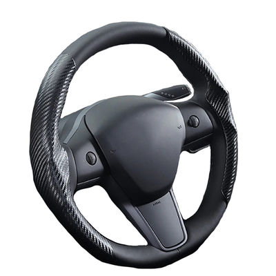 Rattrekk i karbonfiber til Tesla Model 3/Y - 38 cm