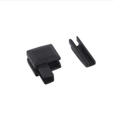 Sorte lynlåshoveder - 10 sæt (størrelse 5 )