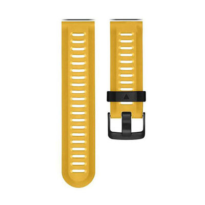 Klokkereim til Garmin Fenix 3 HR/6X GPS/5X Sapphire/Descent MK1 Yellow