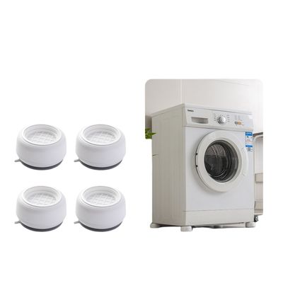 Vaskemaskinputer: Antivibrasjon og støyreduksjon - 4 pakning White