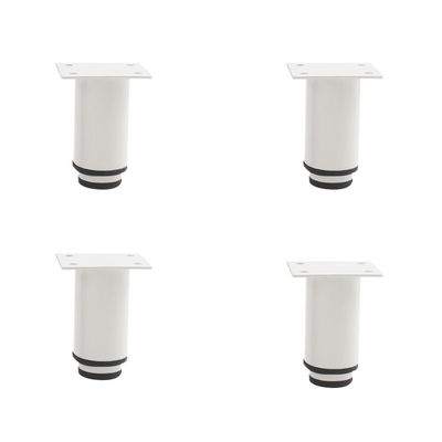 Justerbare møbelhævere - Skabsben 4-pak White S