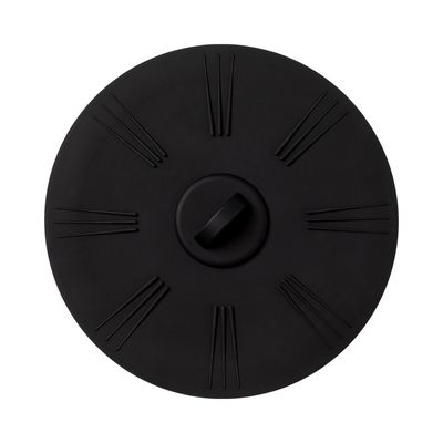 15.2cm Silikone Vaskprop Afløbsdæksel - Effektivt Afløbsfilter til Køkken, Bad og Vaskerum Black