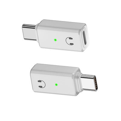 Lightning hun til Type-C han lydadapter til Apple 15 - HiFi lydkvalitet og opkaldsfunktion White