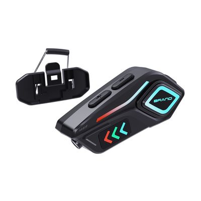 Hjelm Bluetooth Headset 2-i-1 med Mikrofon, Lang Batterilevetid, Støjreduktion og Vandtæt Design